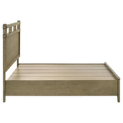 Hazlewood 59-inch Queen Panel Storage Bed Vineyard Oak - detail 6