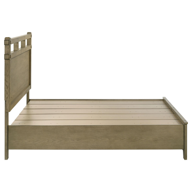 Hazlewood 59-inch Queen Panel Storage Bed Vineyard Oak - detail 6