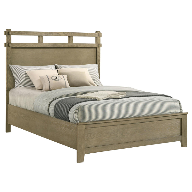 Hazlewood 61-inch Queen Panel Bed Vineyard Oak - detail 3