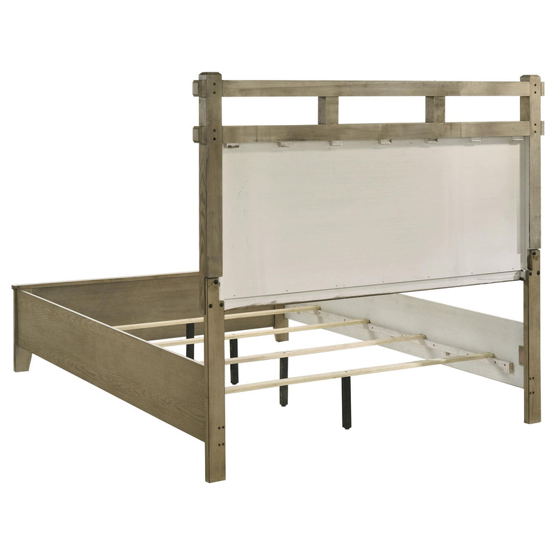 Hazlewood 61-inch Queen Panel Bed Vineyard Oak - detail 5