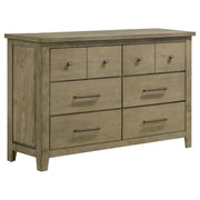 Hazlewood 6-drawer Bedroom Dresser Cabinet Vineyard Oak - alternate view