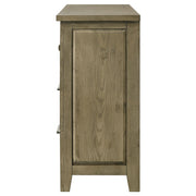 Hazlewood 6-drawer Bedroom Dresser Cabinet Vineyard Oak - detail 5