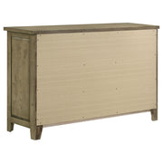 Hazlewood 6-drawer Bedroom Dresser Cabinet Vineyard Oak - detail 6