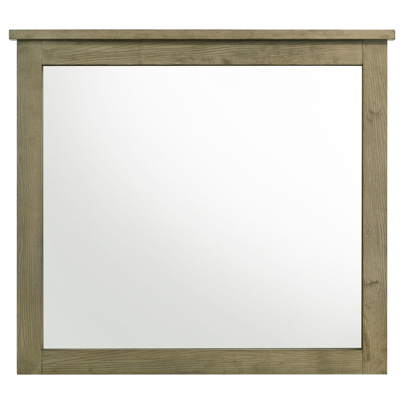 Hazlewood Dresser Mirror Vineyard Oak - detail 3