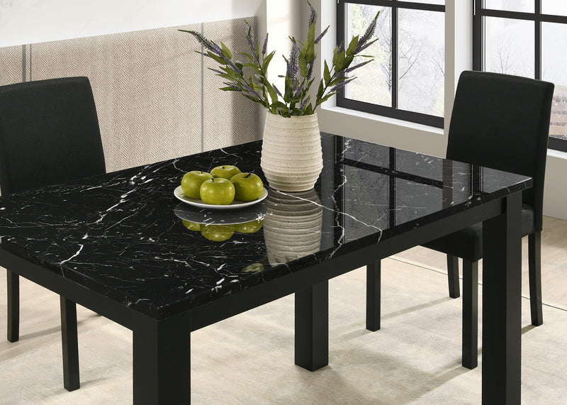 Resia Dining Set Black