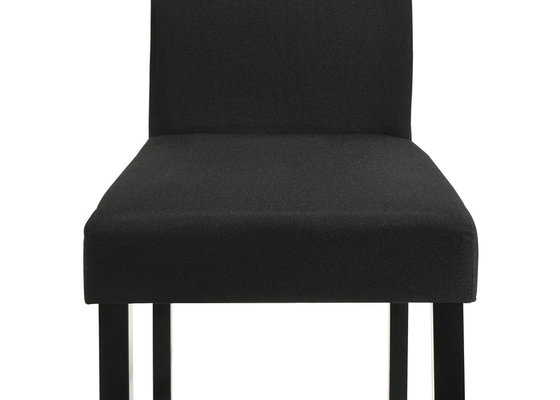 Crownmark Set of 4 Resia Dining Chairs Black