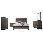 Watson Five-piece Queen Bedroom Set Grey Oak - alternate view