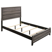 Watson Wood Queen Panel Bed Grey Oak - alternate view