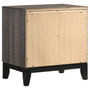 Watson 2-drawer Nightstand Grey Oak - detail 5
