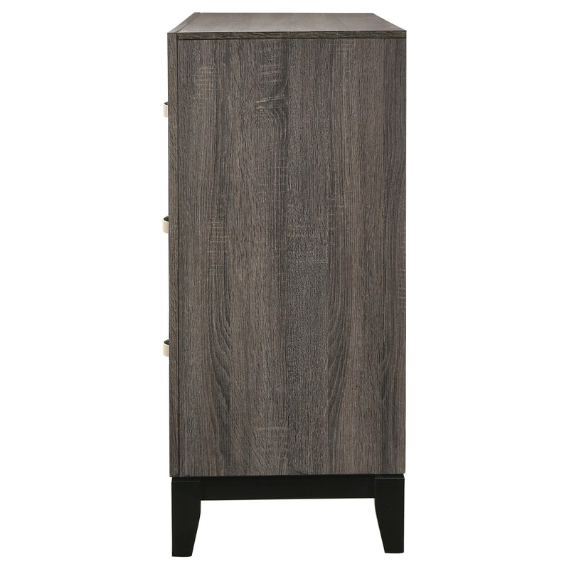 Watson 6-drawer Dresser Grey Oak - detail 5