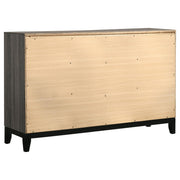 Watson 6-drawer Dresser Grey Oak - detail 6