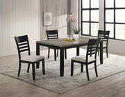 Crownmark Folio Dining Set 5-Piece Dining Set
