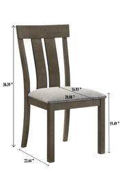 Crownmark Set of 2 Lloyd Side Chairs