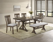 Crownmark Lloyd Rect Dining Set