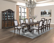 Crownmark Kiera Dining Set - Coffee Brown