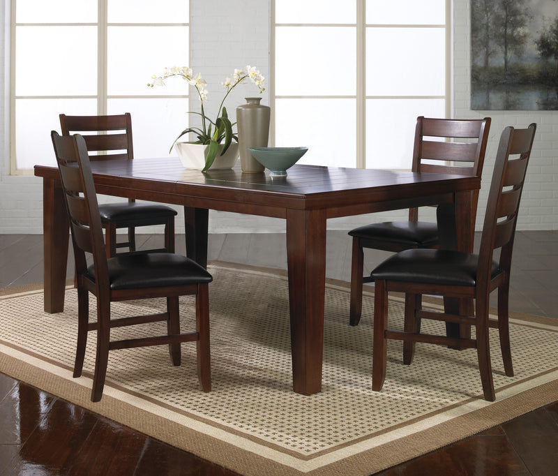 Crownmark Bardstown Dining Set - Cherry Brown 5-Piece Dining Set