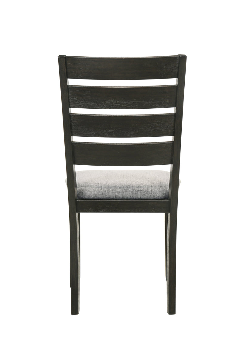 Set of 2 Bardstown Side Chairs Wheat Charcoal