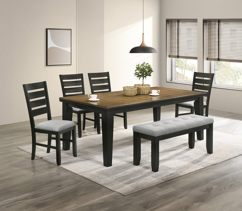 Bardstown Dining Set Wheat Charcoal