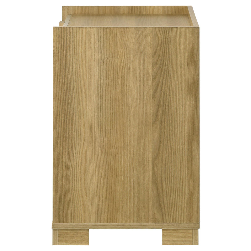 Hyland 2-drawer Nightstand Bedside Table Natural - detail 4