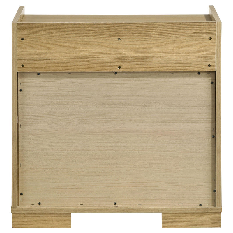 Hyland 2-drawer Nightstand Bedside Table Natural - detail 6