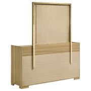 Hyland 6-drawer Dresser with Mirror Natural - detail 5
