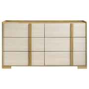 Hyland 6-drawer Dresser Natural - detail 3