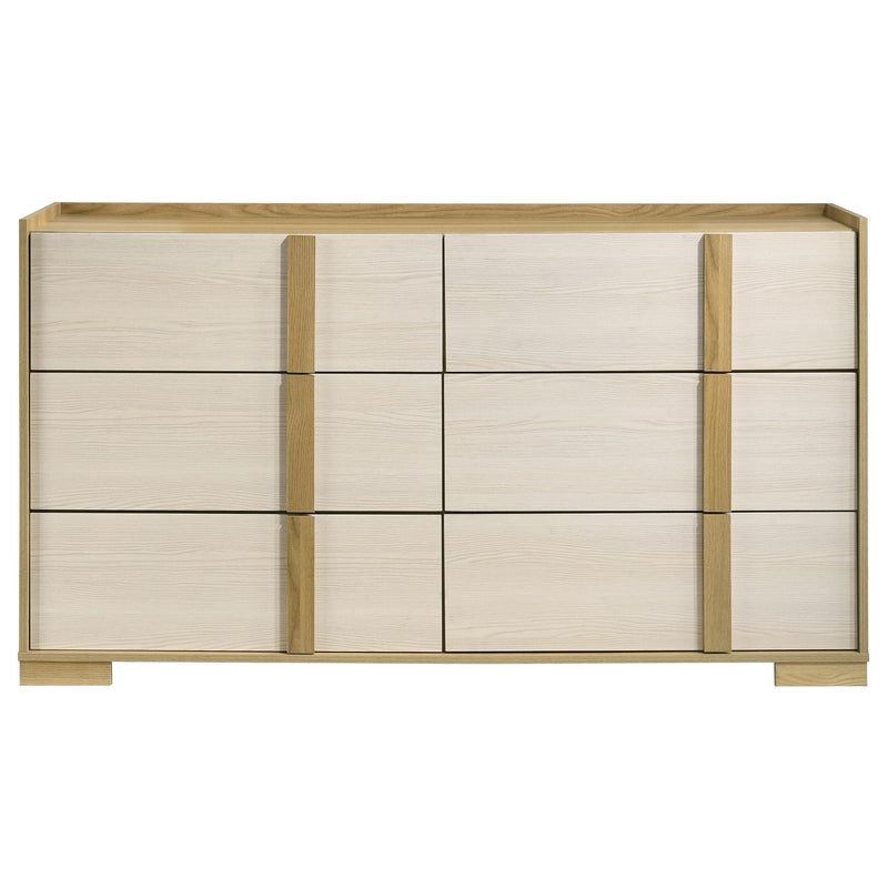 Hyland 6-drawer Dresser Natural - detail 3