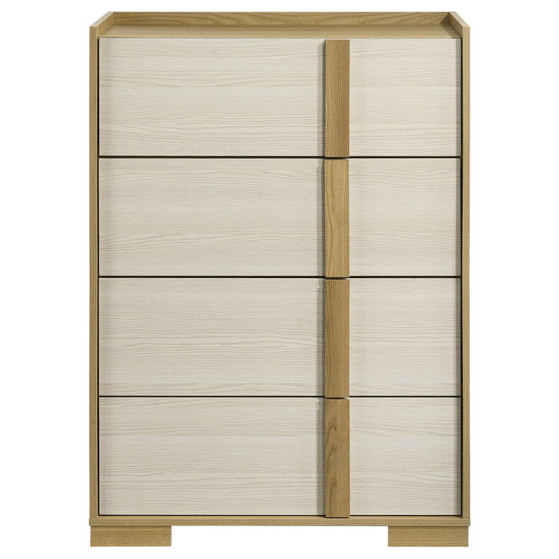 Hyland 4-drawer Chest of Drawers Natural - detail 3