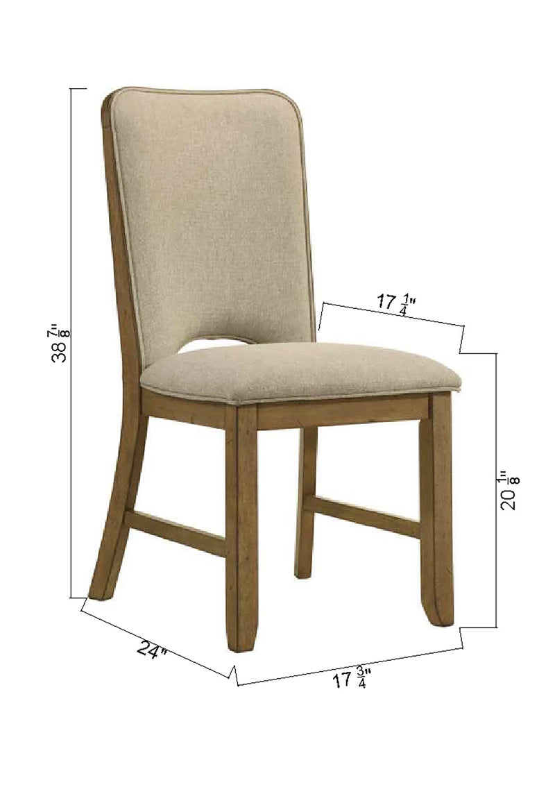 Crownmark Set of 2 Cockrell Side Chairs