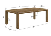 Crownmark Cockrell Dining Table (W/18 Leaf)