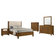 Adderley 5-piece Queen Bedroom Set Warm Brown - alternate view