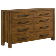 Adderley 8-drawer Bedroom Dresser Cabinet Warm Brown - alternate view