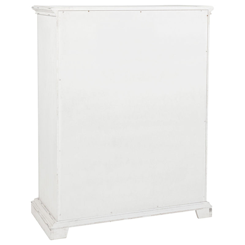 McKinney 5-drawer Bedroom Chest of Drawers Vintage White - detail 6