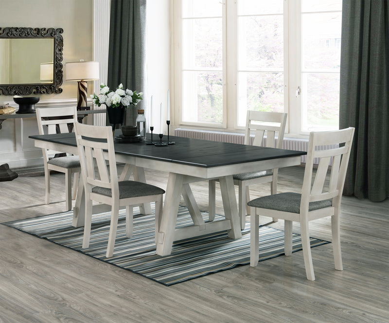 Maribelle Dining Set- Chalk Grey