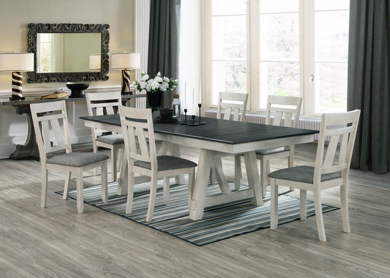 Maribelle Dining Set- Chalk Grey