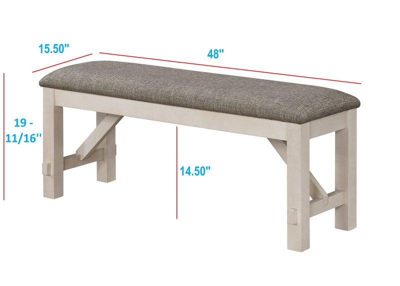 Maribelle Dining Set- Chalk Grey