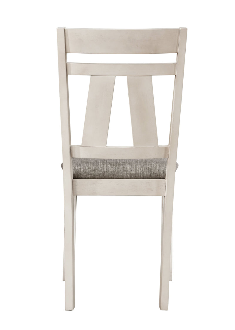 Set of 2 Maribelle Side Chairs Chalk Warmgrey