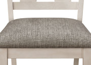Crownmark Set of 2 Maribelle Side Chairs Chalk Warmgrey
