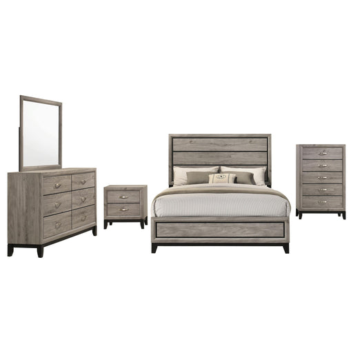 Valen Five-piece Queen Bedroom Set Light Taupe - alternate view