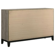 Valen 6-drawer Bedroom Dresser Cabinet Light Taupe - detail 6