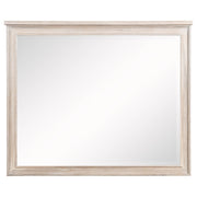 Pembroke Dresser Mirror Washed Oak - detail 3