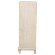 Pembroke 5-drawer Chest of Drawers Washed Oak - detail 5