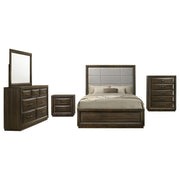 Atlas 5-piece Queen Bedroom Set Dark Oak - alternate view