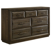 Atlas 5-piece Queen Bedroom Set Dark Oak - detail 7