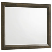Atlas Bedroom Dresser Mirror Dark Oak - alternate view