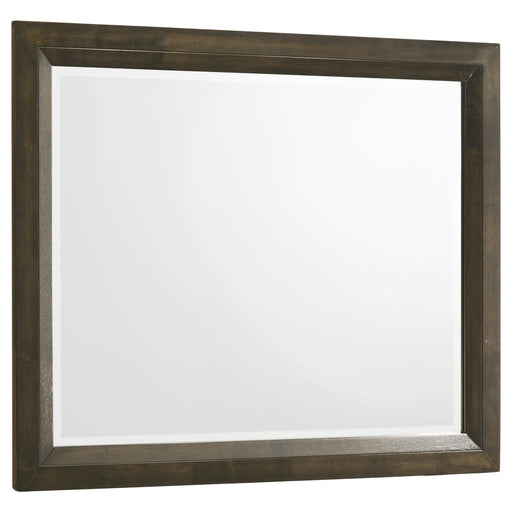 Atlas Bedroom Dresser Mirror Dark Oak - alternate view