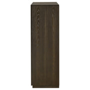 Atlas 5-drawer Bedroom Chest of Drawers Dark Oak - detail 5