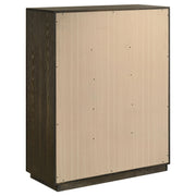 Atlas 5-drawer Bedroom Chest of Drawers Dark Oak - detail 6