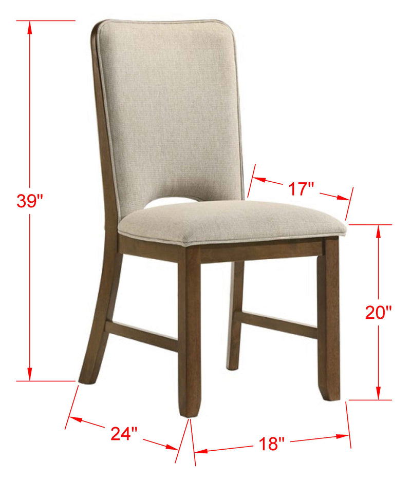 Set of 2 Shari Side Chairs
