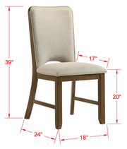 Crownmark Shari Dining Set